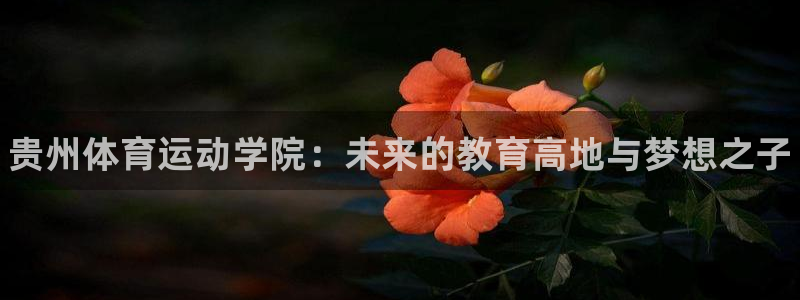 JJB竞技宝官方正版app代理：贵州体育运动学院：未