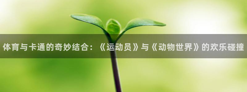 JJB竞技宝官网下载招商电话是多少啊：体育与卡通的奇