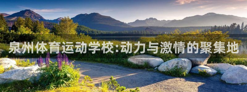 JJB竞技宝官方正版app官方：泉州体育运动学校:动力与激情