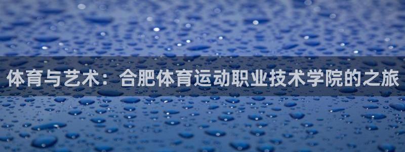 JJB竞技宝官方正版app神州：体育与艺术：合肥体育