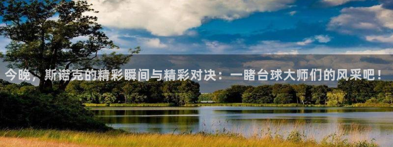 柠檬体育nba直播：今晚，斯诺克的精彩瞬间与精彩对决：一睹台球大师们的风采吧！